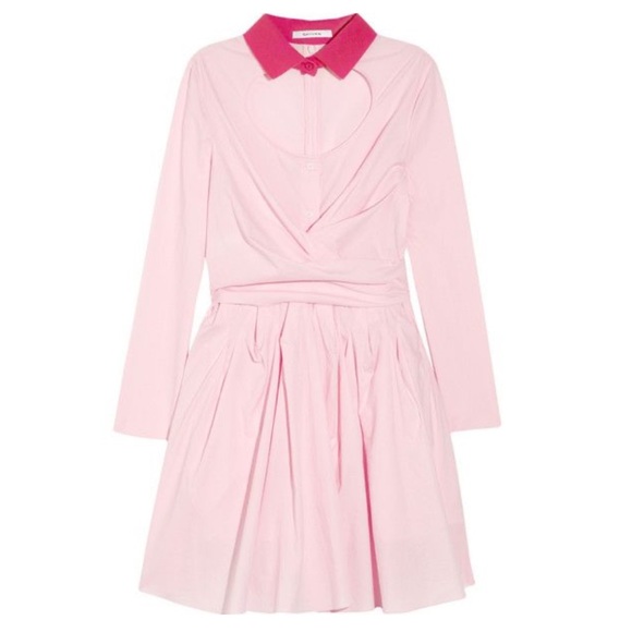 Carven Dresses & Skirts - Carven Cutout Poplin Dress